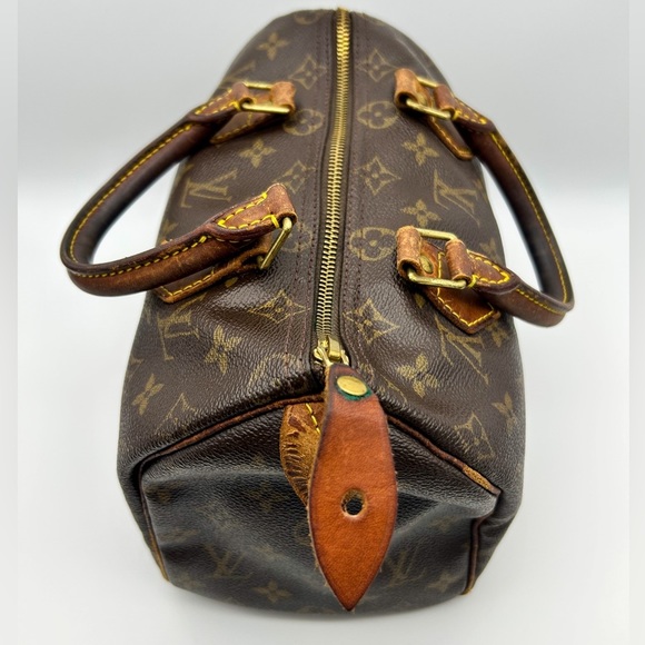Louis Vuitton speedy 25 vintage Sp 1929 all tabs intact looks at photos - Picture 3 of 16